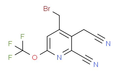 AM175215 | 1806073-98-2 | 4-(Bromomethyl)-2-cyano-6-(trifluoromethoxy)pyridine-3-acetonitrile