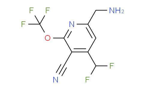 AM175216 | 1806157-77-6 | 6-(Aminomethyl)-3-cyano-4-(difluoromethyl)-2-(trifluoromethoxy)pyridine