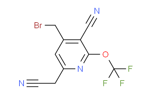 AM175217 | 1804676-11-6 | 4-(Bromomethyl)-3-cyano-2-(trifluoromethoxy)pyridine-6-acetonitrile