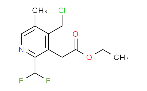 AM17523 | 1361748-79-9 | Ethyl 4-(chloromethyl)-2-(difluoromethyl)-5-methylpyridine-3-acetate