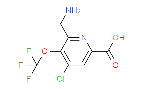 AM175239 | 1804794-52-2 | 2-(Aminomethyl)-4-chloro-3-(trifluoromethoxy)pyridine-6-carboxylic acid