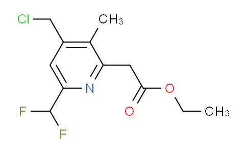 AM17524 | 1361881-73-3 | Ethyl 4-(chloromethyl)-6-(difluoromethyl)-3-methylpyridine-2-acetate