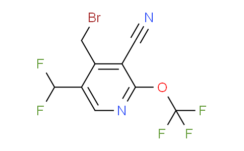 AM175240 | 1804301-26-5 | 4-(Bromomethyl)-3-cyano-5-(difluoromethyl)-2-(trifluoromethoxy)pyridine