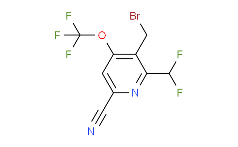 AM175247 | 1803625-53-7 | 3-(Bromomethyl)-6-cyano-2-(difluoromethyl)-4-(trifluoromethoxy)pyridine