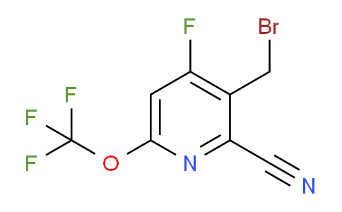 AM175248 | 1803654-19-4 | 3-(Bromomethyl)-2-cyano-4-fluoro-6-(trifluoromethoxy)pyridine