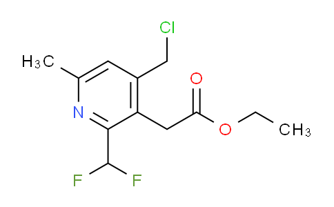 AM17525 | 1361915-12-9 | Ethyl 4-(chloromethyl)-2-(difluoromethyl)-6-methylpyridine-3-acetate
