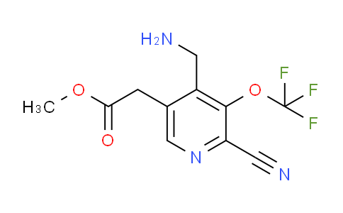 AM175250 | 1803657-49-9 | Methyl 4-(aminomethyl)-2-cyano-3-(trifluoromethoxy)pyridine-5-acetate