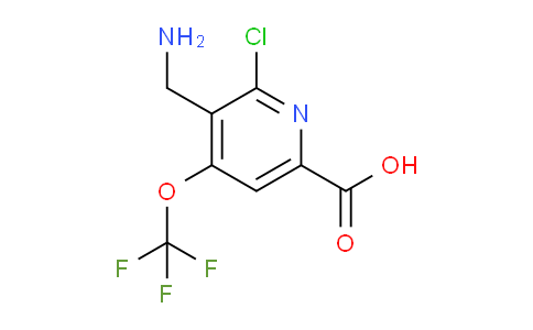 AM175252 | 1804794-68-0 | 3-(Aminomethyl)-2-chloro-4-(trifluoromethoxy)pyridine-6-carboxylic acid