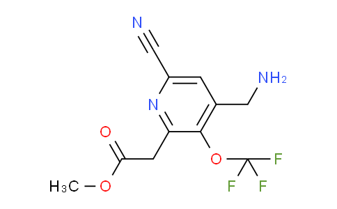 AM175253 | 1804675-51-1 | Methyl 4-(aminomethyl)-6-cyano-3-(trifluoromethoxy)pyridine-2-acetate