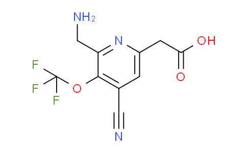 AM175255 | 1804299-84-0 | 2-(Aminomethyl)-4-cyano-3-(trifluoromethoxy)pyridine-6-acetic acid