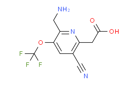 AM175257 | 1806134-28-0 | 2-(Aminomethyl)-5-cyano-3-(trifluoromethoxy)pyridine-6-acetic acid
