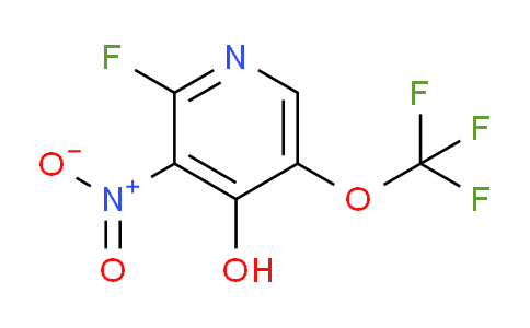 2-Fluoro-4-hydroxy-3-nitro-5-(trifluoromethoxy)pyridine