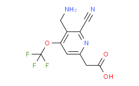 AM175265 | 1804675-43-1 | 3-(Aminomethyl)-2-cyano-4-(trifluoromethoxy)pyridine-6-acetic acid