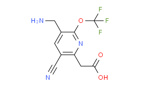 AM175273 | 1804300-14-8 | 3-(Aminomethyl)-5-cyano-2-(trifluoromethoxy)pyridine-6-acetic acid