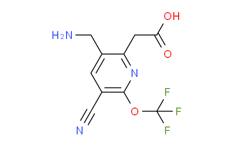 AM175275 | 1806073-52-8 | 3-(Aminomethyl)-5-cyano-6-(trifluoromethoxy)pyridine-2-acetic acid