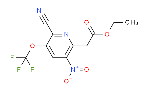 AM175279 | 1804674-67-6 | Ethyl 2-cyano-5-nitro-3-(trifluoromethoxy)pyridine-6-acetate