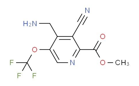 AM175283 | 1804735-01-0 | Methyl 4-(aminomethyl)-3-cyano-5-(trifluoromethoxy)pyridine-2-carboxylate