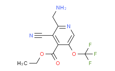 AM175285 | 1804808-49-8 | Ethyl 2-(aminomethyl)-3-cyano-5-(trifluoromethoxy)pyridine-4-carboxylate