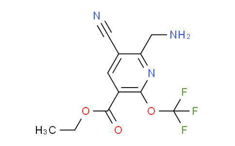 AM175286 | 1803940-54-6 | Ethyl 2-(aminomethyl)-3-cyano-6-(trifluoromethoxy)pyridine-5-carboxylate