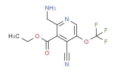 AM175288 | 1806246-83-2 | Ethyl 2-(aminomethyl)-4-cyano-5-(trifluoromethoxy)pyridine-3-carboxylate