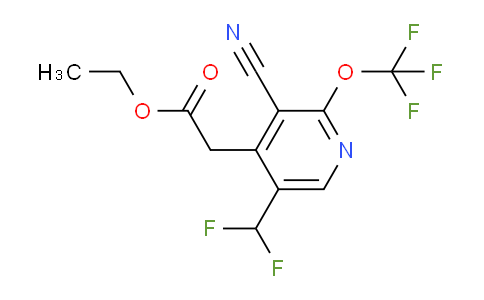 AM175292 | 1805927-49-4 | Ethyl 3-cyano-5-(difluoromethyl)-2-(trifluoromethoxy)pyridine-4-acetate