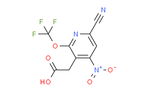 AM175313 | 1806252-09-4 | 6-Cyano-4-nitro-2-(trifluoromethoxy)pyridine-3-acetic acid