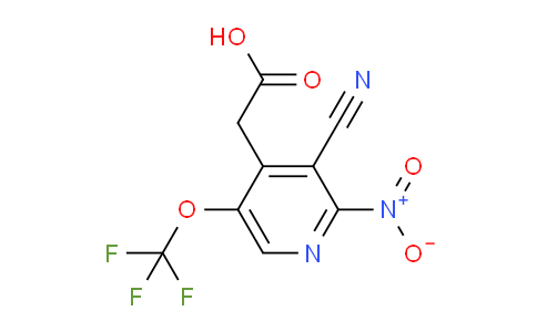 AM175322 | 1806243-17-3 | 3-Cyano-2-nitro-5-(trifluoromethoxy)pyridine-4-acetic acid