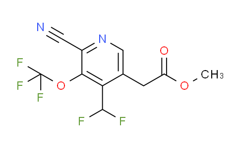 AM175324 | 1803683-58-0 | Methyl 2-cyano-4-(difluoromethyl)-3-(trifluoromethoxy)pyridine-5-acetate