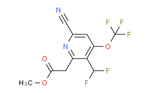 AM175327 | 1804783-98-9 | Methyl 6-cyano-3-(difluoromethyl)-4-(trifluoromethoxy)pyridine-2-acetate