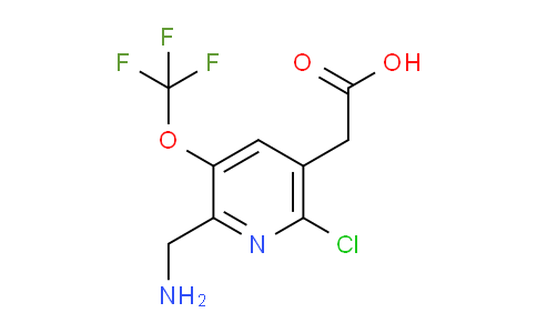 AM175342 | 1804699-57-7 | 2-(Aminomethyl)-6-chloro-3-(trifluoromethoxy)pyridine-5-acetic acid