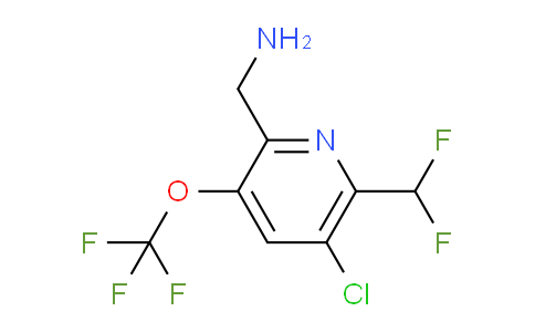 AM175344 | 1806099-93-3 | 2-(Aminomethyl)-5-chloro-6-(difluoromethyl)-3-(trifluoromethoxy)pyridine