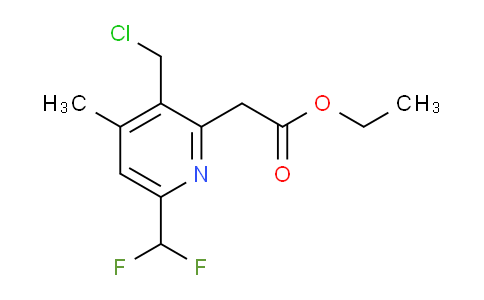 AM17536 | 1361831-08-4 | Ethyl 3-(chloromethyl)-6-(difluoromethyl)-4-methylpyridine-2-acetate