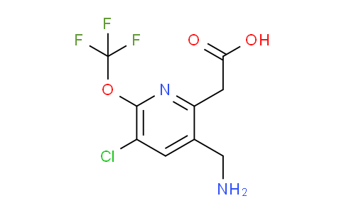 AM175365 | 1804795-68-3 | 3-(Aminomethyl)-5-chloro-6-(trifluoromethoxy)pyridine-2-acetic acid