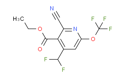 AM175371 | 1804739-66-9 | Ethyl 2-cyano-4-(difluoromethyl)-6-(trifluoromethoxy)pyridine-3-carboxylate