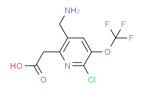 AM175376 | 1804556-53-3 | 5-(Aminomethyl)-2-chloro-3-(trifluoromethoxy)pyridine-6-acetic acid