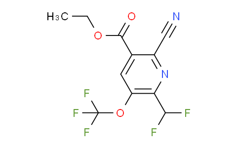 AM175380 | 1804808-63-6 | Ethyl 2-cyano-6-(difluoromethyl)-5-(trifluoromethoxy)pyridine-3-carboxylate