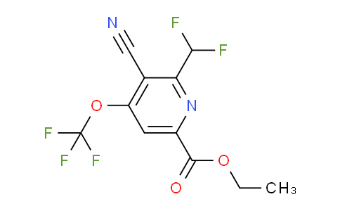 AM175381 | 1806721-63-0 | Ethyl 3-cyano-2-(difluoromethyl)-4-(trifluoromethoxy)pyridine-6-carboxylate