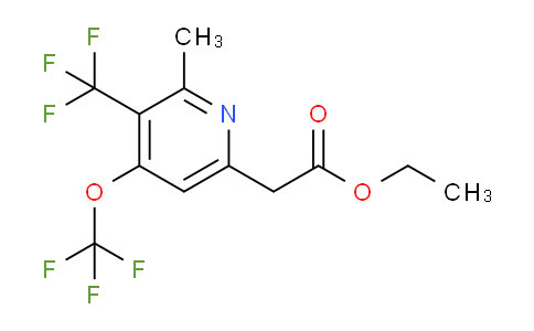 AM17539 | 1361789-63-0 | Ethyl 2-methyl-4-(trifluoromethoxy)-3-(trifluoromethyl)pyridine-6-acetate