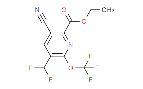 AM175390 | 1806721-68-5 | Ethyl 3-cyano-5-(difluoromethyl)-6-(trifluoromethoxy)pyridine-2-carboxylate