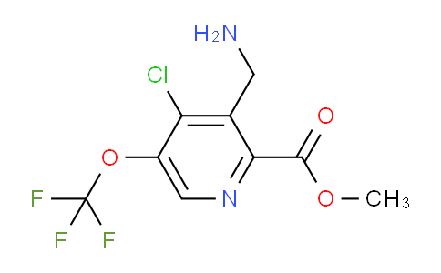 AM175392 | 1806144-41-1 | Methyl 3-(aminomethyl)-4-chloro-5-(trifluoromethoxy)pyridine-2-carboxylate
