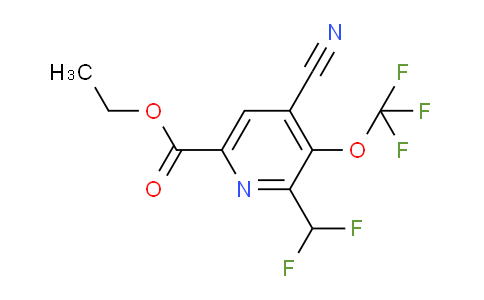 AM175393 | 1803679-78-8 | Ethyl 4-cyano-2-(difluoromethyl)-3-(trifluoromethoxy)pyridine-6-carboxylate
