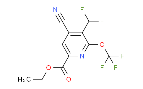 AM175398 | 1806190-29-3 | Ethyl 4-cyano-3-(difluoromethyl)-2-(trifluoromethoxy)pyridine-6-carboxylate