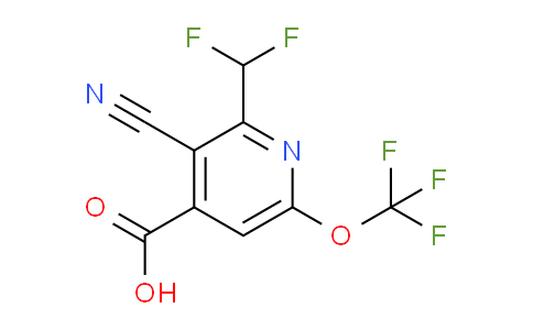 AM175406 | 1804781-92-7 | 3-Cyano-2-(difluoromethyl)-6-(trifluoromethoxy)pyridine-4-carboxylic acid