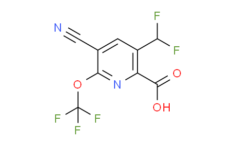 AM175414 | 1804791-81-8 | 3-Cyano-5-(difluoromethyl)-2-(trifluoromethoxy)pyridine-6-carboxylic acid