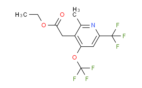 AM17542 | 1361774-60-8 | Ethyl 2-methyl-4-(trifluoromethoxy)-6-(trifluoromethyl)pyridine-3-acetate