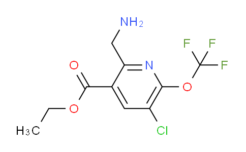AM175424 | 1806242-15-8 | Ethyl 2-(aminomethyl)-5-chloro-6-(trifluoromethoxy)pyridine-3-carboxylate