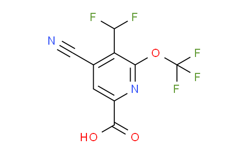 AM175426 | 1806721-00-5 | 4-Cyano-3-(difluoromethyl)-2-(trifluoromethoxy)pyridine-6-carboxylic acid