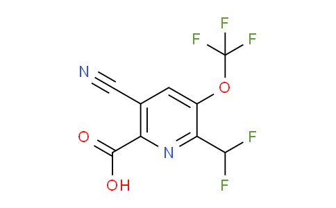 AM175432 | 1803678-49-0 | 5-Cyano-2-(difluoromethyl)-3-(trifluoromethoxy)pyridine-6-carboxylic acid