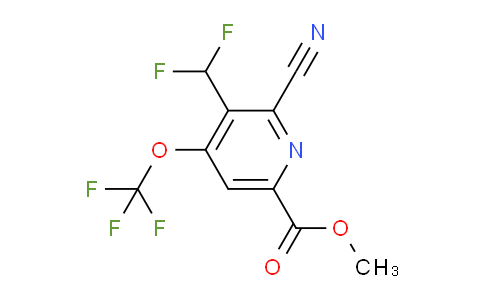 AM175437 | 1803678-59-2 | Methyl 2-cyano-3-(difluoromethyl)-4-(trifluoromethoxy)pyridine-6-carboxylate