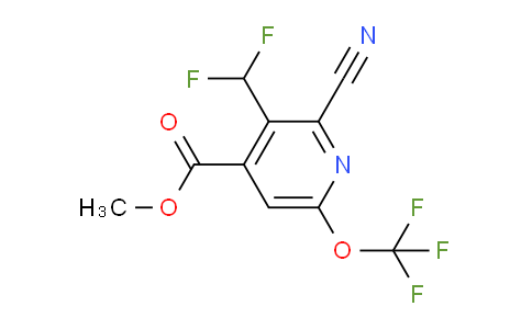 AM175440 | 1806721-11-8 | Methyl 2-cyano-3-(difluoromethyl)-6-(trifluoromethoxy)pyridine-4-carboxylate